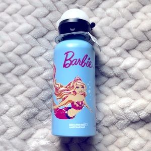 Water bottle. Sigg. Swiss made. Barbie!!  New.